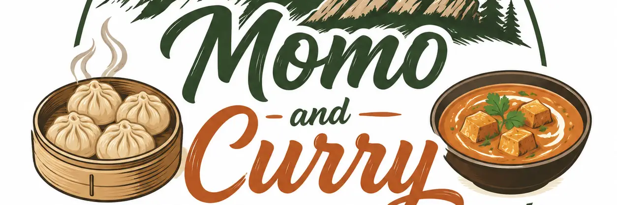 momo and curry logo